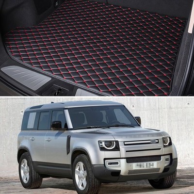 Car Trunk Mat Cargo Liner Pad for Land Rover Defender 4dr 5 Seats 2020-2022 21