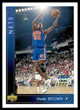 1993-94 Upper Deck Chucky Brown New Jersey Nets #6