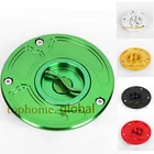 CNC Fuel Gas Cap For Kawasaki ZX6R 00-09 ZX6RR 03-06 ZX9R 00-03 ZX10R 04-09 US