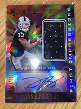 2020 Illusions Lynn Bowden Jr. First Impressions Jersey Auto /299 RPA Rookie
