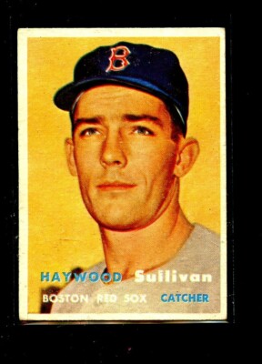 1957 TOPPS #336 HAWORD SULLIVAN REDSOX VG+ E07875