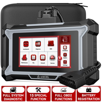 ANCEL DS200 Car Full System Diagnostic Scan Tool OBD2 Scanner Code Reader TPMS