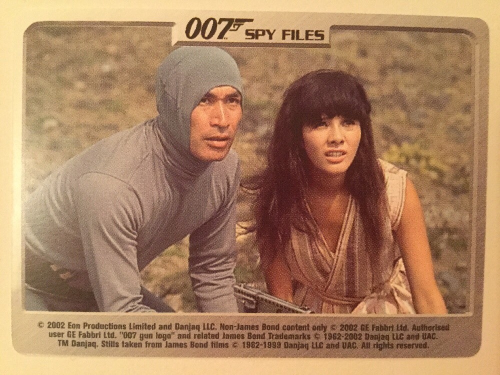 You Only Live Twice Kissy Suzuki #11 Allies - 007 James Bond Spy Files ...
