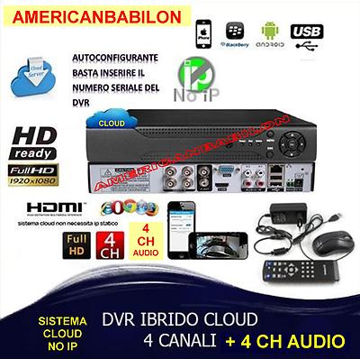 Dvr 16 Canali Ibrido 6-in-1 - Supporta AHD, TVI, CVI, IP, HDMI, Cloud, Per Videosorveglianza Dvr Recorder