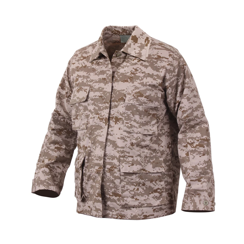 Rothco Digital Camo BDU Shirt - Desert Digital Camo - Image 3 of 4