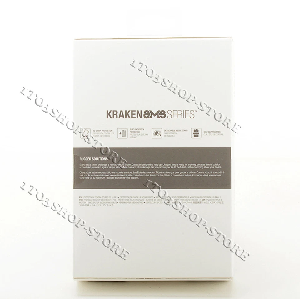 Capa com clipe Trident Kraken AMS iPhone 7 iPhone 8 iPhone SE 2022 2020 - Preta - Imagem 2 de 4