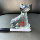 Glass Cat With Fish In His Belly — photo 8