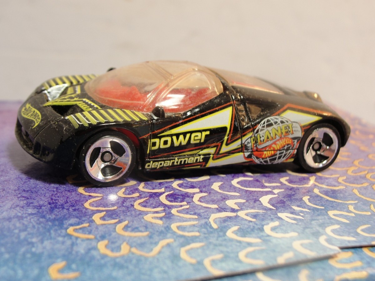 ⚡⚡⚡ Vintage 1997 Mattel Hot Wheels Ford GT-90 Planet Power