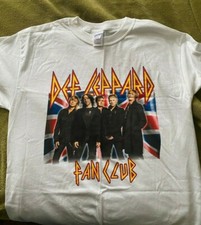 BRAND NEW - Vintage Def Leppard Fan Club t-shirt - Size large L