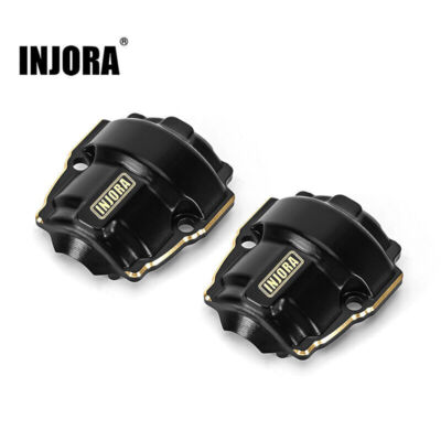 INJORA Brass Front Rear Diff Covers for 1/18 Redcat Ascent 18 (ASC18-07)
