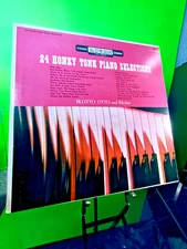 24 Honky Tonk Piano Selections ACORN Original Vintage Vinyl Record 1960 STEREO