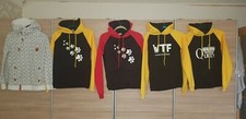 1x Ladies hoodies size 8 choose your style