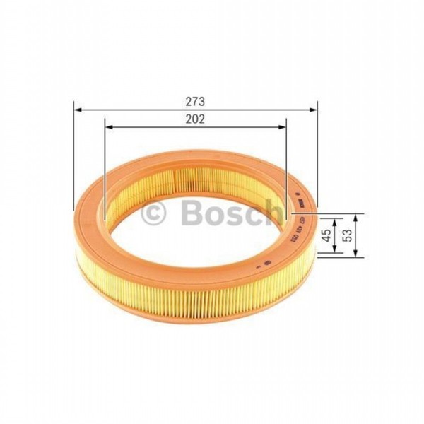 Bosch Filtereinsatz Luftfilter FüR Opel Manta A Rekord E Corsa Kadett-image