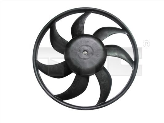 TYC 809-0021 LüFter, MotorküHlung FüR Abarth Fiat Opel-image