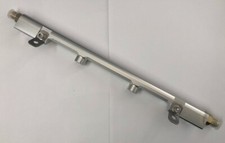Sale Silver Aluminum High Flow Fuel Rail For 85-92 Bmw E30 M3 S14 Fuel Rail