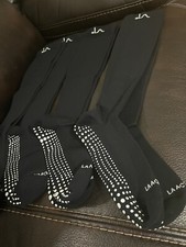 Laactive Compression Socks Size M Black 4 Pairs.