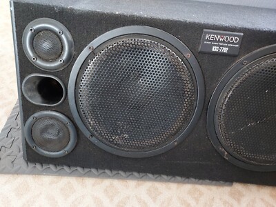 【希少】KENWOOD KSC770S 【ジャンク】 Kenwood KSC-7702 3 Way Bass-Reflex Speaker (Used) For Parts | eBay