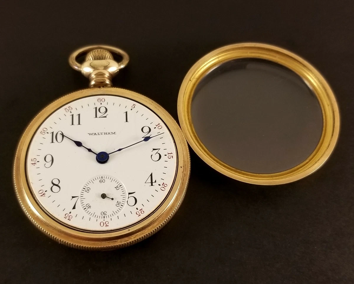 Waltham Pocket Watch 15 Jewels 16 Size Gold Fill S N 9331917 Ca