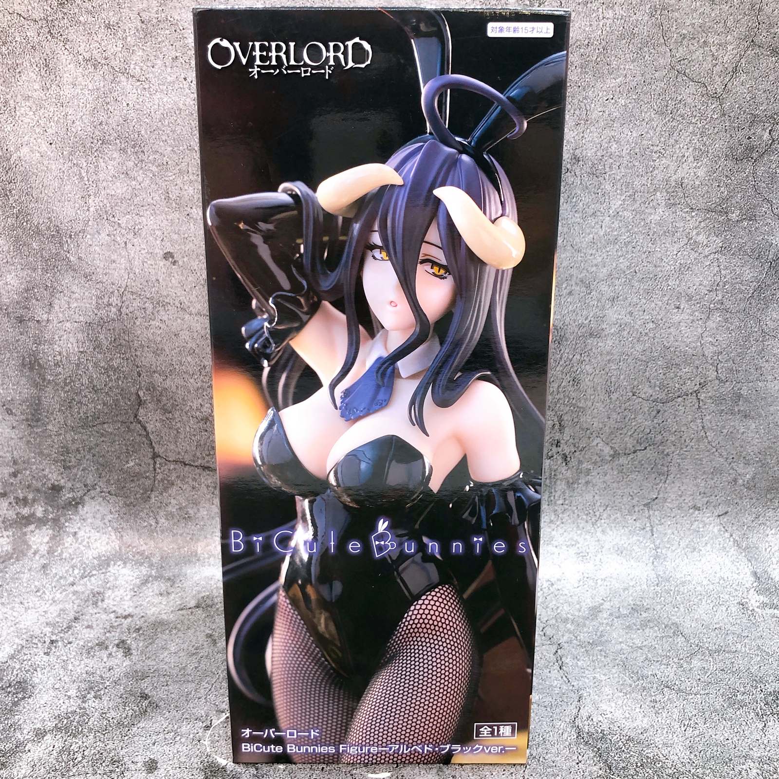 Overlord Albedo Black Ver. BiCute Bunnies Figure FuRyu Japan Sealed NEW FASTSHIP