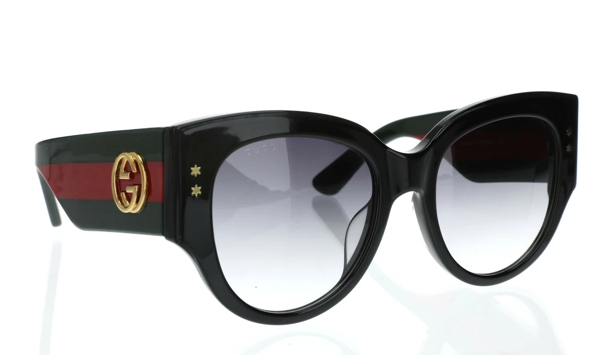 womens gucci sunglasses green and red