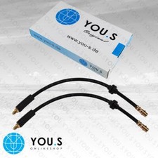 2 x Bremsschläuche Vorne Links + Rechts für MERCEDES S-Kl Coupe C215 (99-06)