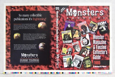 Monsters Among Us #1 Collector's Guide, Original Uncut Cover Sheet 072423FR