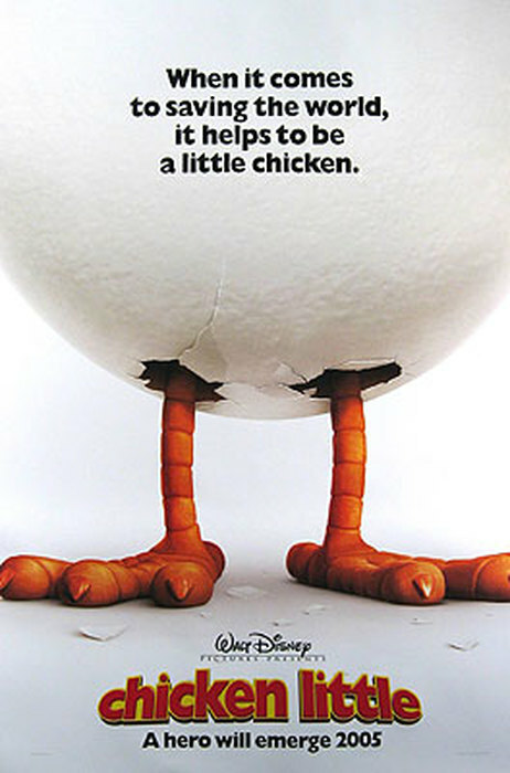 Chicken Little (Double Sided Advance) Original Movie Poster