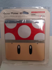 Nintendo 3DS Kisekae Cover Plates No.019 Toad Red Super Mushroom Mario  NEW 