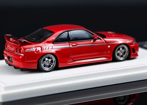 FH 1:64 rot JDM Skyline GTR R33 Nismo 400R Sportmodell Diecast Metall Auto - Bild 5 von 21
