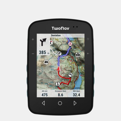 TwoNav Terra GPS Fahrradcomputer mit 3,7 Zoll Navi 64GB