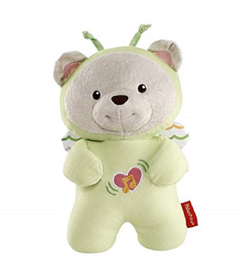Peluche pour apaiser bébé lavable avec sons blancs et battements de coeur