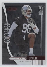 2019 Panini Absolute Rookie Red Clelin Ferrell #181 1s8