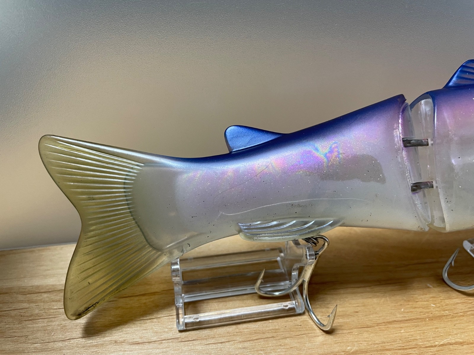 deps new SLIDE SWIMMER 250 Floating Tuned # Aurora Purple JDM swimbait glidebait - Image 7
