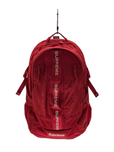 Sac à dos Supreme 22AW sac à dos nylon ROUGE occasion