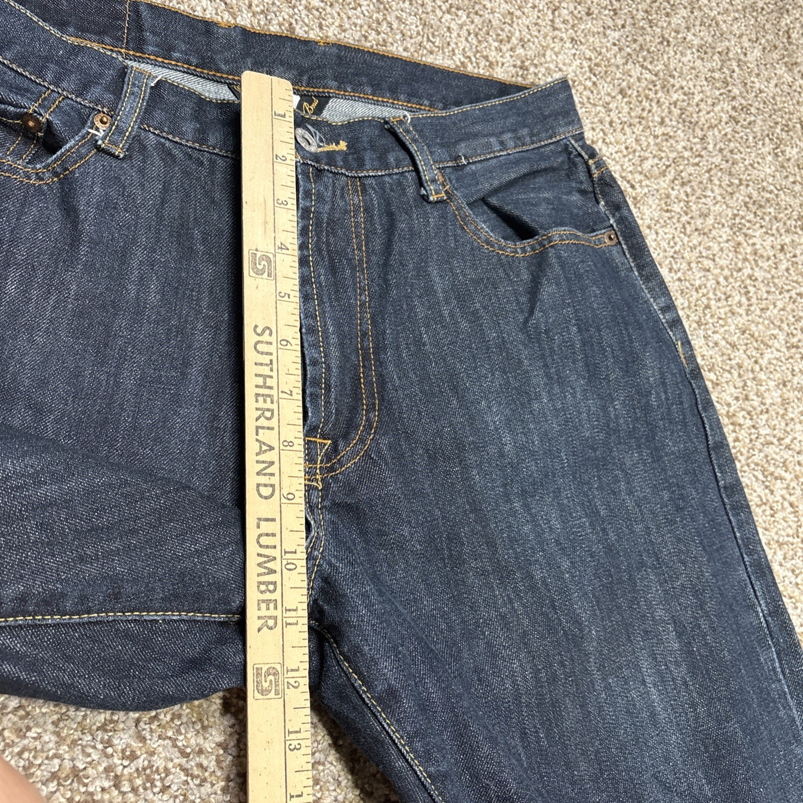 Vintage Lucky Brand Denim Jeans Men’s Size 34 100% Cotton 33x29 - View 8