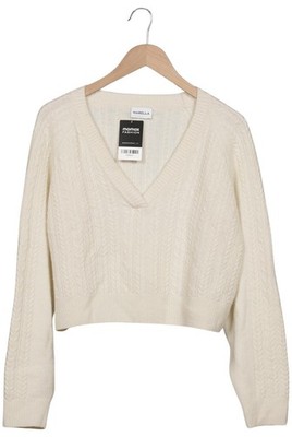 MARELLA Pullover Damen Strickpullover Strick Oberteil Gr. L Wolle Cr... #h58dsr7