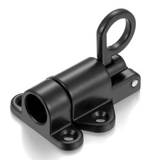 5 Packs Black Self-Closing Latches  Spring Bolt Latch  Spring Door L