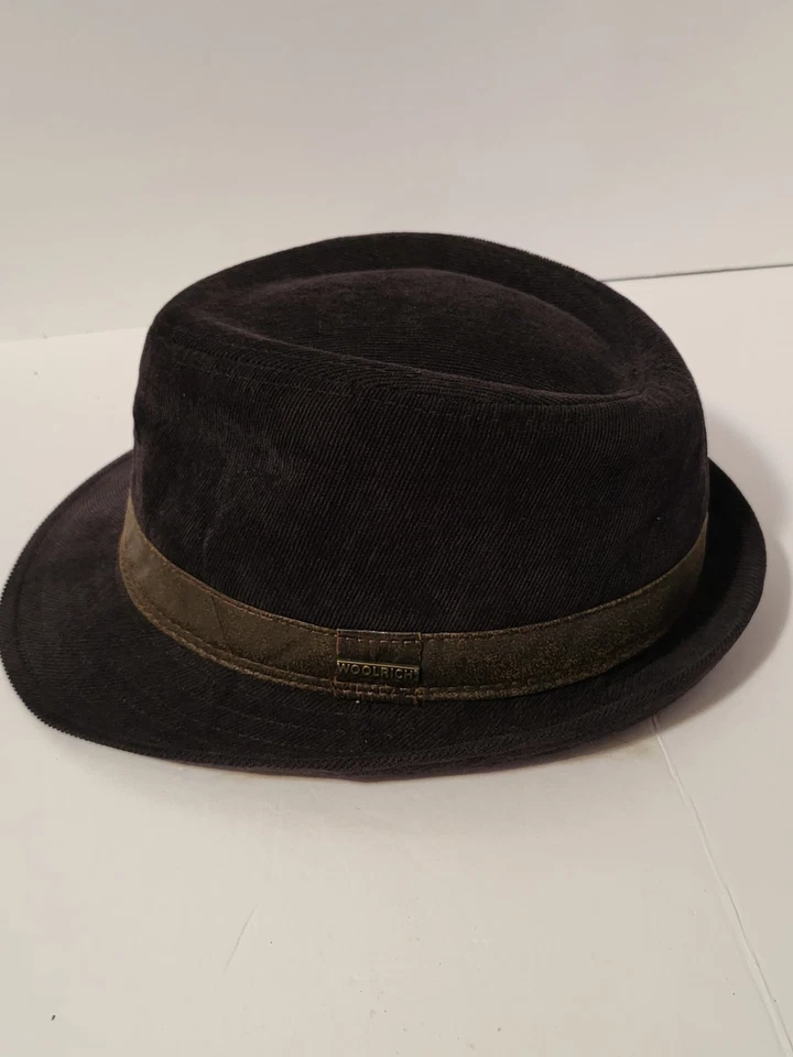Sombrero cubo negro WOOLRICH - talla L para hombre 100 % poliéster Foto 3 de 4
