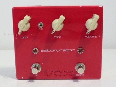 Vox Satchurator Joe Satriani Verzerrung Effekpedal für Gitarre