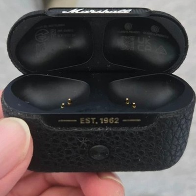 For Marshall Motif ANC Earbuds Earphones Charging Case Dock - Black