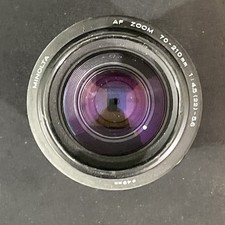 Minolta AF Zoom Lens 70-210mm 1:4.5 22 -5.6, 049mm - untested