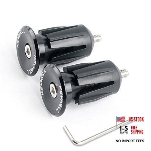 Bar End Plugs Handlebar End Caps Bike Handlebar Plugs Perfect for Most Black - Picture 1 of 8
