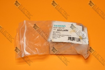 Siemens, 49SPL0ARH, Pilot Light Kit Indicator Lamp 480v 52PA4J2 Red Transfomer