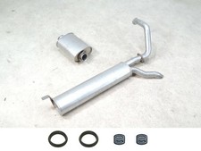 Auspuff SET NEU für Mercedes Benz G-KLASSE W463 Mitteltopf Endtopf  Anbauteile