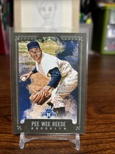 2017 Panini Diamond Kings - Pee Wee Reese #30 Green Framed Fielding