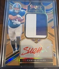 2025 Select Cam Skattebo RPA /49 SSP RC Jumbo Rookie Signature Swatches GIANTS⭐️