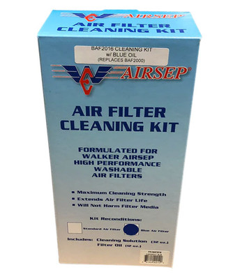 Walker Air Filter Cleaning Kit (Blue) Cleaning Solution - Reconditioning Oil