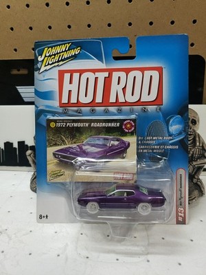 Johnny Lightning White Lightning 1972 Plymouth Road Runner Hot Rod Magazine
