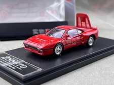 HM 1:64 Scale Red 288 GTO Racing Sports Classic Car Model Diecast Metal
