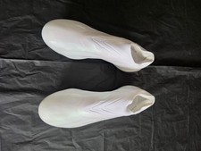 Adidas x CRAZYFAST.1 FG Soccer Cleats Laceless White GY7381 Men's Size 7